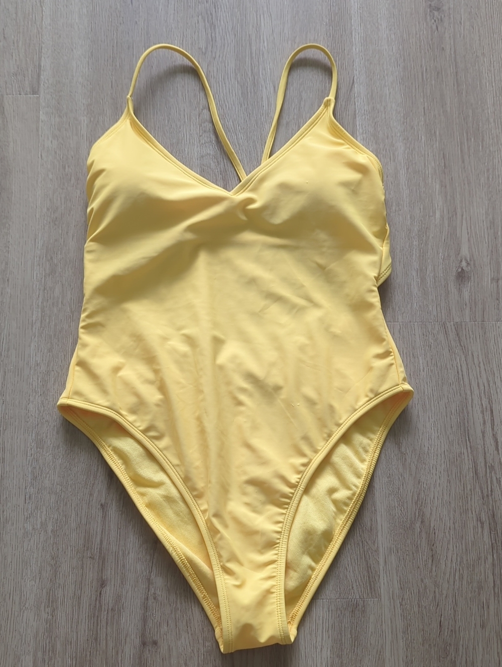 Shade & Shore Women Sunny Yellow One-Piece Swimsuit